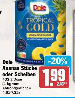 AEZ Dole Ananas Stücke oder Scheiben Angebot