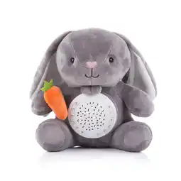 Netto Marken-Discount Chipolino Musik Plüschtier mit Projektor 12 verschiedene Melodien Lichtanzeige grau Angebot