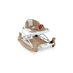 Netto Marken-Discount Bertoni Lauflernhilfe und Wippe School 3 in 1 höhenverstellbar, Musik, Licht beige Angebot