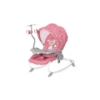 Netto Marken-Discount Lorelli Baby Rocker, Babywippe DREAM TIME Mobile, Tisch, Sonnendach, verstellbar pink Angebot