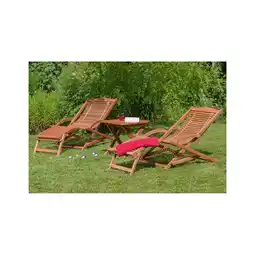 Netto Marken-Discount Merxx Copa Cabana Set 3tlg. 2 Schwungliegen, Hocker Angebot