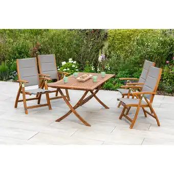 Netto Marken-Discount Merxx Acapulco Set 5tlg. Klapptisch Angebot
