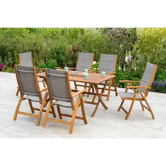 Netto Marken-Discount Merxx Acapulco Set 7tlg. Klapptisch Angebot