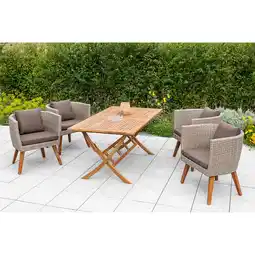 Netto Marken-Discount Merxx Imperia Set 5tlg. Klapptisch Angebot