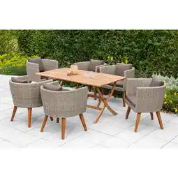 Netto Marken-Discount Merxx Imperia Set 7tlg. Klapptisch Angebot