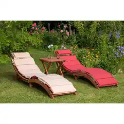 Netto Marken-Discount Merxx Set Ipanema 5tlg. 2 Liegen, Wendekissen, 1 Hocker Angebot