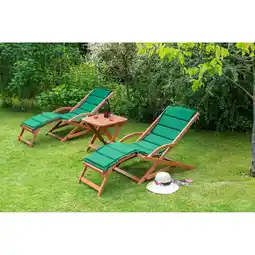 Netto Marken-Discount Merxx Copa Cabana Set 5tlg. 2 Schwungliegen, Wendekissen, 1 Hocker Angebot