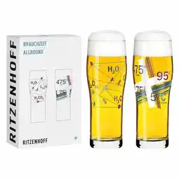 Netto Marken-Discount Ritzenhoff Allroundglas Brauchzeit 630 ml 2er Set Angebot