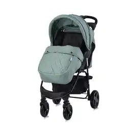 Netto Marken-Discount Lorelli Kinderwagen Buggy Olivia, Zubehörbox, Fußabdeckung, verstellbar, Korb grün Angebot