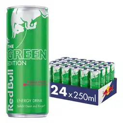 Netto Marken-Discount Red Bull Energy Drink Green Edition Kaktusfrucht 0,25 Liter Dose, 24er Pack Angebot
