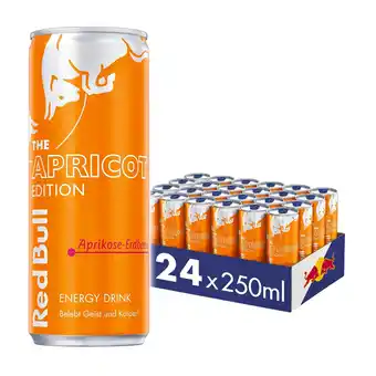 Netto Marken-Discount Red Bull Energy Drink Apricot Edition Aprikose-Erdbeere 0,25 Liter Dose, 24er Pack Angebot