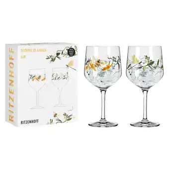 Netto Marken-Discount Ritzenhoff Gin-Gläser Botanic Glamour 720 ml 2er Set Angebot