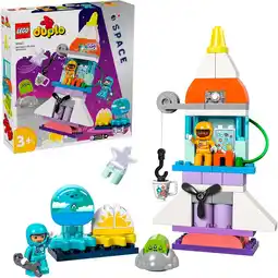 Netto Marken-Discount LEGO Konstruktionsspielzeug DUPLO 3-in-1-Spaceshuttle für viele Abenteuer Angebot