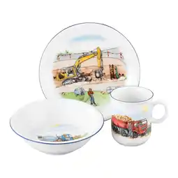 Netto Marken-Discount Seltmann Weiden Kindergeschirr Set Compact Auf der Baustelle Angebot