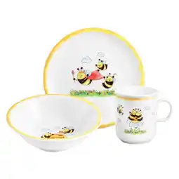 Netto Marken-Discount Seltmann Weiden Kindergeschirr Set Compact Fleißige Bienen Angebot