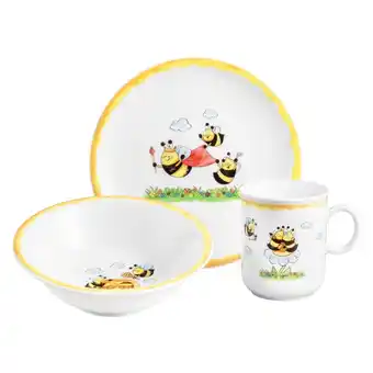 Netto Marken-Discount Seltmann Weiden Kindergeschirr Set Compact Fleißige Bienen Angebot