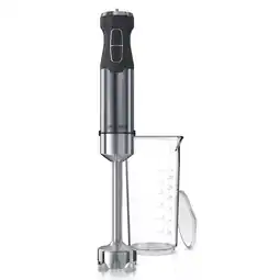 Netto Marken-Discount Arendo Edelstahl Stabmixer mit Messbecher Handmixer - Pürierstab - stufenlose Regelung Angebot