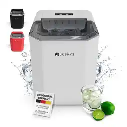 Netto Marken-Discount Juskys Eiswürfelmaschine IceOracle - Eiswürfel in wenigen Minuten - 12 kg/Tag - 2 Größen - Weiß Angebot