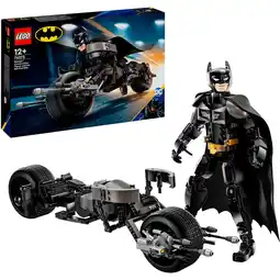 Netto Marken-Discount LEGO Konstruktionsspielzeug DC Super Heroes Batman Baufigur mit Batpod Angebot