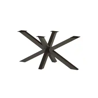 Netto Marken-Discount holz4homeÂ Hora Spider Tischgestell MittelfuÃŸ metall schwarz Angebot