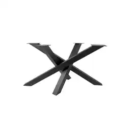 Netto Marken-Discount holz4homeÂ Tiempo Spider Tischgestell MittelfuÃŸ metall schwarz Angebot
