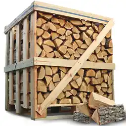 Netto Marken-Discount holz4homeÂ Brennholz Eiche Kammergetrocknet 25 cm 1RM/ 1,6 SRM Angebot