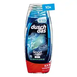 Netto Marken-Discount duschdas Duschgel Sport 3 x 225 ml, 10er Pack Angebot