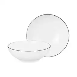 Netto Marken-Discount Seltmann Weiden Dessertschalen rund Lido Black Line ø 15 cm 2er Set Angebot