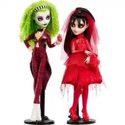 Netto Marken-Discount Monster High Puppe Monster High Skullector Beetlejuice Beetlejuice - Betelgeuse und Lydia Angebot
