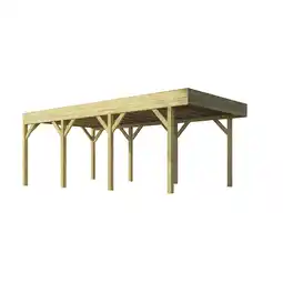 Netto Marken-Discount Weka Einzelcarport kdi mit Vorbereitung zur Dachbegrünung Angebot