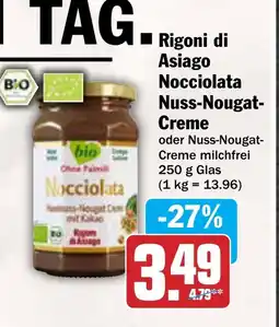 AEZ Rigoni di Asiago Nocciolata Nuss-Nougat- Creme Angebot