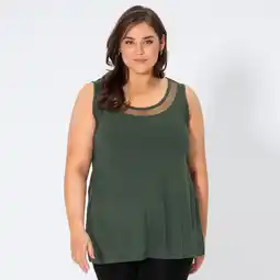 NKD Damen-Top mit Mesh, große Größen Angebot