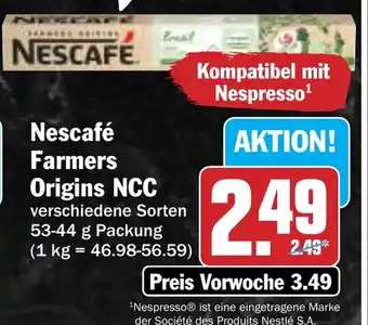 AEZ Nescafé Farmers Origins NCC Angebot