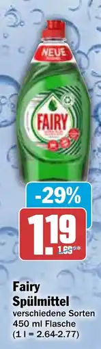 AEZ Fairy Spülmittel Angebot
