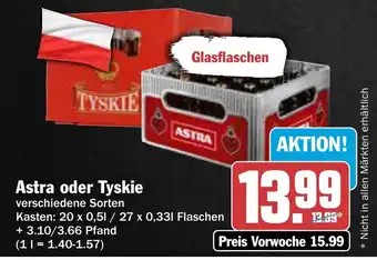 AEZ Astra oder Tyskie Angebot