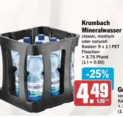 AEZ Krumbach Mineralwasser Angebot