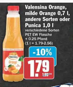 AEZ Valensina Orange, milde Orange 0,7 1, andere Sorten oder Punica 1,0 1 Angebot