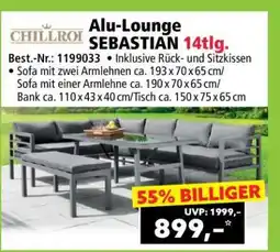 Norma Alu-Lounge SEBASTIAN 14tlg Angebot