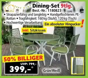 Norma Dining-Set 9tlg Angebot