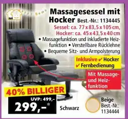 Norma Massagesessel mit Hocker Angebot