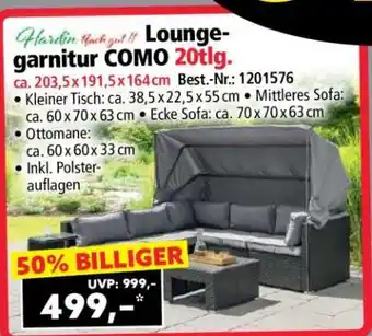 Norma Lounge-garnitur COMO 20tlg Angebot