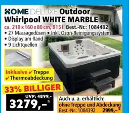 Norma Outdoor-Whirlpool White Marble Angebot