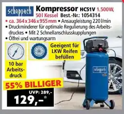 Norma Kompressor HC51V 1.500W, 50l Kessel Angebot