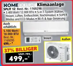 Norma HOME DELUXE Klimaanlage SPLIT 12 Angebot