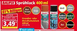 Norma Grundier- oder Metallschutzlack 400 ml Angebot