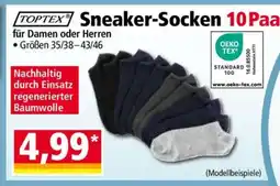 Norma Sneaker-Socken 10 Paar Angebot