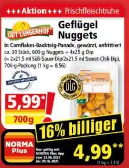 Norma Geflügel Nuggets Angebot