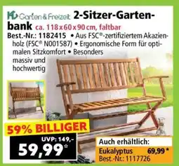 Norma 2-Sitzer-Gartenbank Angebot