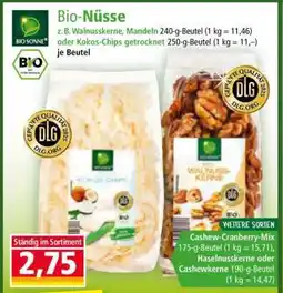 Norma Bio-Nüsse Angebot
