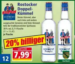 Norma Rostocker Doppel-Kümmel Angebot